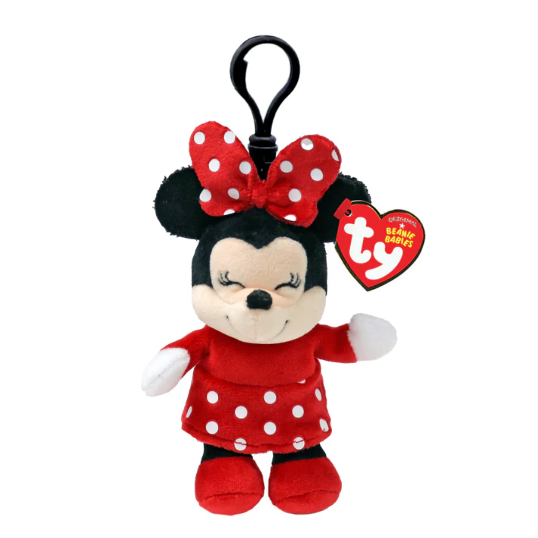 TY BEANIE BABIES CLIP DISNEY - MINNIE MOUSE