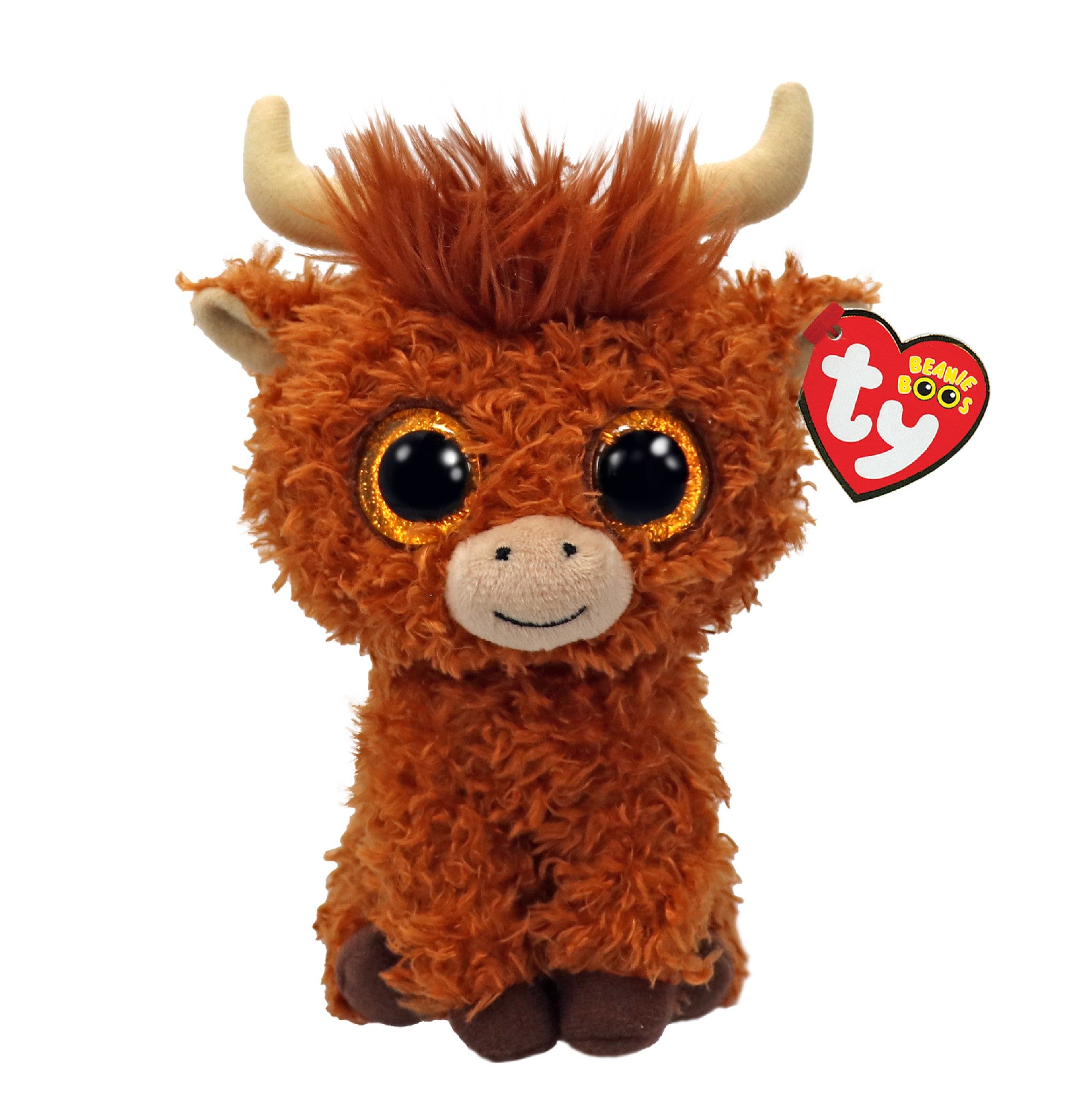 TY BEANIE BOOS REGULAR ALFIE - HIGHLAND COW