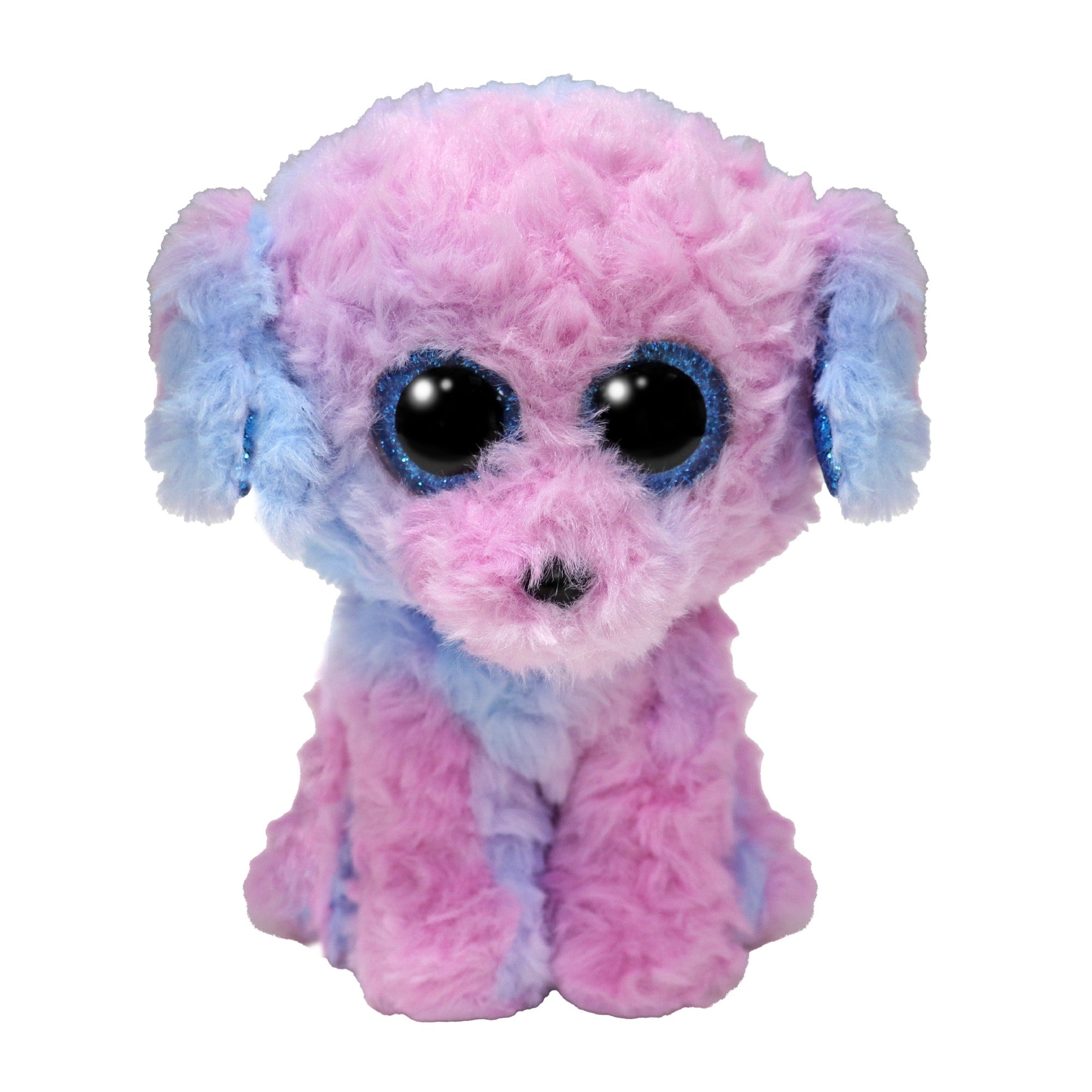 TY BEANIE BOOS REGULAR FLORA - PASTEL POODLE