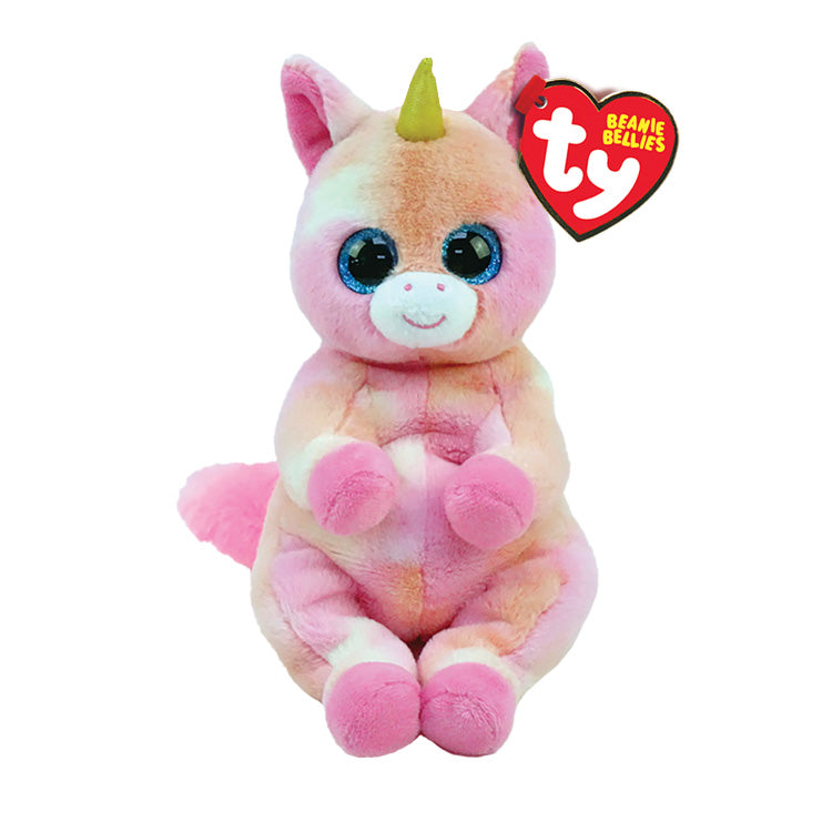 TY BEANIE BELLIES REGULAR SKYLAR - UNICORN