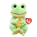 TY BEANIE BOOS REGULAR SNAPPER - THE GREEN FROG
