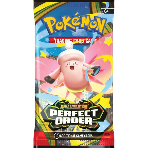 POKEMON TCG MEGA EVOLUTIONS 3 PERFECT ORDER BOOSTER PACK