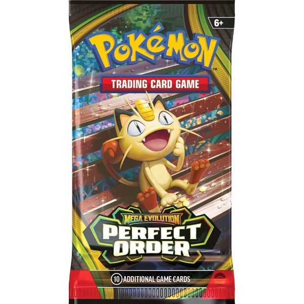 POKEMON TCG MEGA EVOLUTIONS 3 PERFECT ORDER BOOSTER PACK