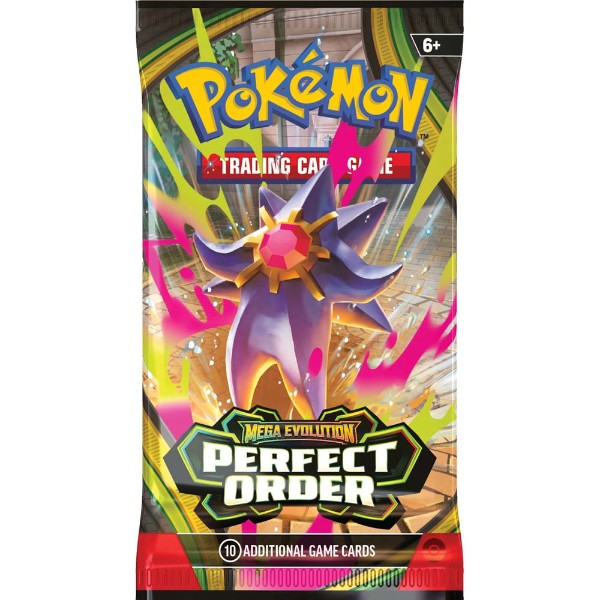 POKEMON TCG MEGA EVOLUTIONS 3 PERFECT ORDER BOOSTER PACK