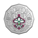 ROYAL AUSTRALIAN MINT 50 CENT 2025 UNCIRCULATED COIN - CHRISTMAS FESTIVE FLORALS