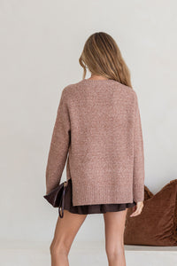 MISS MARLOW CANYON KNIT - NUTMEG [SZ:S/M]