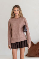 MISS MARLOW CANYON KNIT - NUTMEG [SZ:M/L]