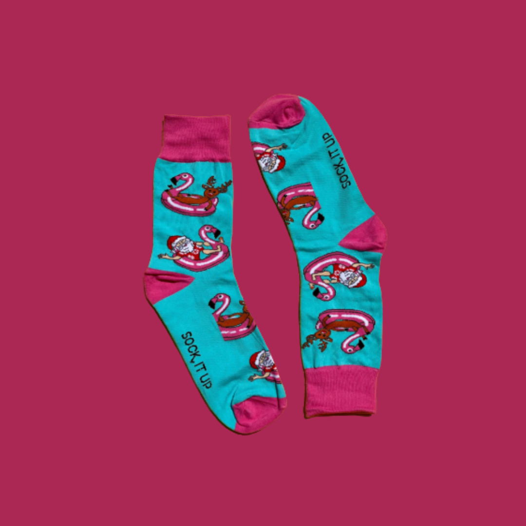 SOCK IT UP SOCKS - HOLIDAY MODE ON
