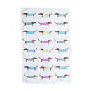 ALLGIFTS AUSTRALIA TEA TOWEL - SAUSAGE DOGS