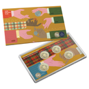 ROYAL AUSTRALIAN MINT 2026 UNCIRCULATED 'C' MINTMARK & PRIVYMARK $1 COIN SET - 60TH ANNIVERSARY OF DECIMAL CURRENCY