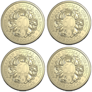 ROYAL AUSTRALIAN MINT 2026 UNCIRCULATED 'C' MINTMARK & PRIVYMARK $1 COIN SET - 60TH ANNIVERSARY OF DECIMAL CURRENCY