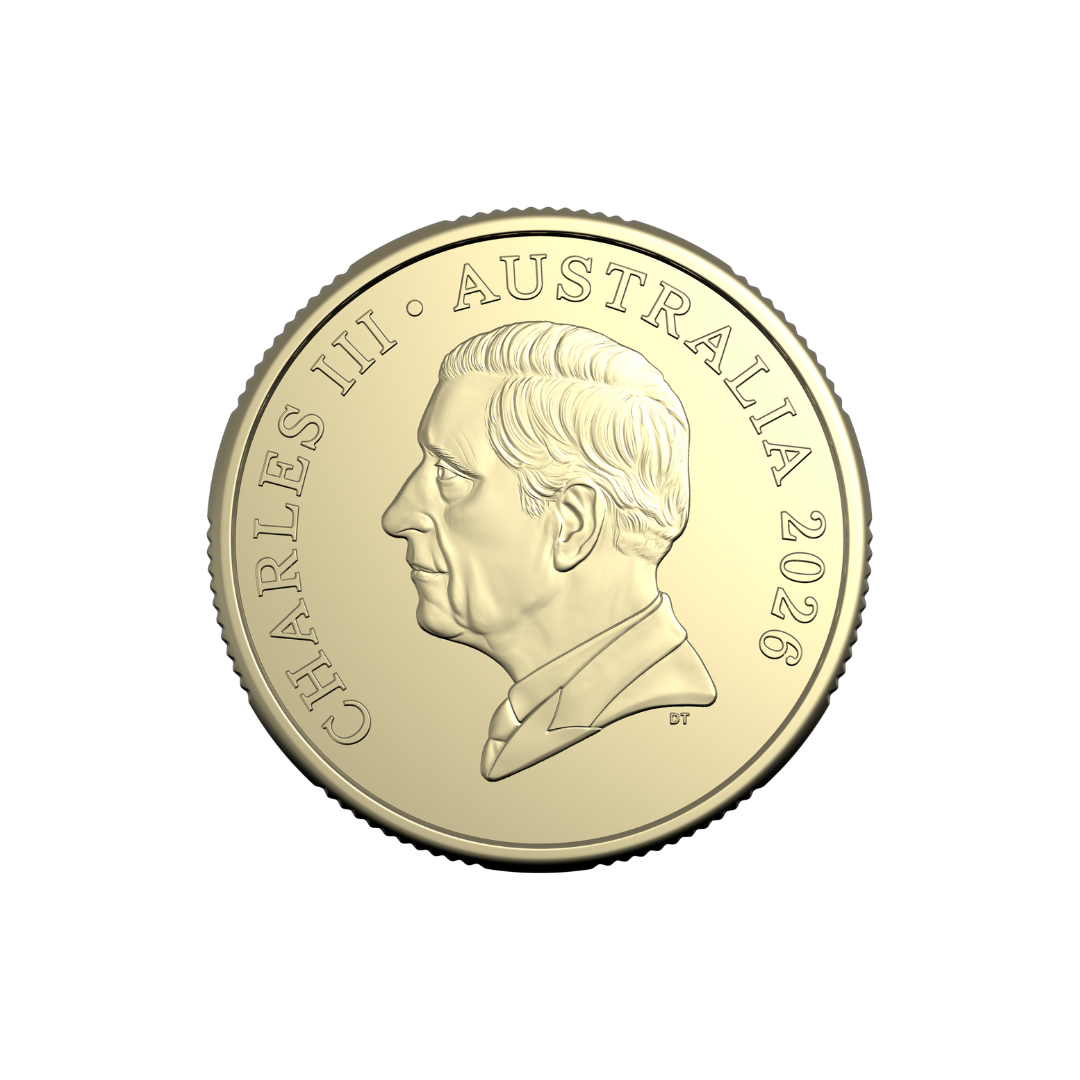 ROYAL AUSTRALIAN MINT 2026 UNCIRCULATED 'C' MINTMARK & PRIVYMARK $1 COIN SET - 60TH ANNIVERSARY OF DECIMAL CURRENCY