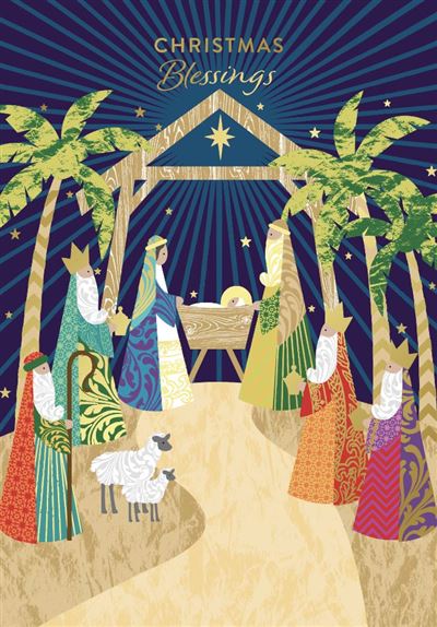 BOXED NATIVITY WISE MEN