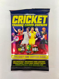 CRICKET AUSTRALIA TRADING CARDS 2025-2026