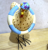 DWBH HOMEWARES RESIN CHICKEN - MABEL MARITIME