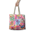 LISA POLLOCK REUSABLE SHOPPING BAG - PRETTY POSTAGE
