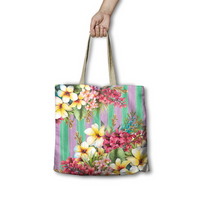 LISA POLLOCK REUSABLE SHOPPING BAG - PARADISE BLOOMS