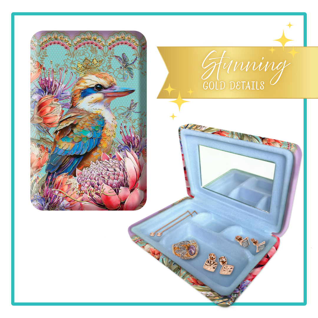 LISA POLLOCK COMPACT JEWELLERY CASE [DES:VINTAGE KOOKAS]