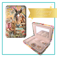 LISA POLLOCK COMPACT JEWELLERY CASE [DES:COUNTRY DUSK]