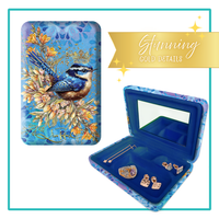 LISA POLLOCK COMPACT JEWELLERY CASE [DES:ROYAL WREN]