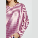 BETTY BASICS - VIENNA TEE PINK/PURPLE/RED STRIPE [SZ:10]