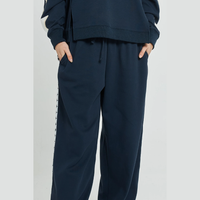 BETTY BASICS - SASKIA TRACKPANT NAVY/WHITE STARS 12 [SZ:12]
