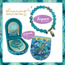 LISA POLLOCK CRYSTAL POINT BRACELET - TURQUOISE