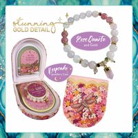 LISA POLLOCK CRYSTAL POINT BRACELET - ROSE QUARTZ